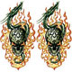 www.americanspareparts.de - DRAGONSKULL WITH FLAME