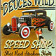 www.americanspareparts.de - BLECHSCHILD DEUCES WILD