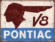 www.americanspareparts.de - BLECHSCHILD PONTIAC V8