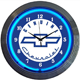 www.americanspareparts.de - NEON UHR -CHEVROLET/WEISS